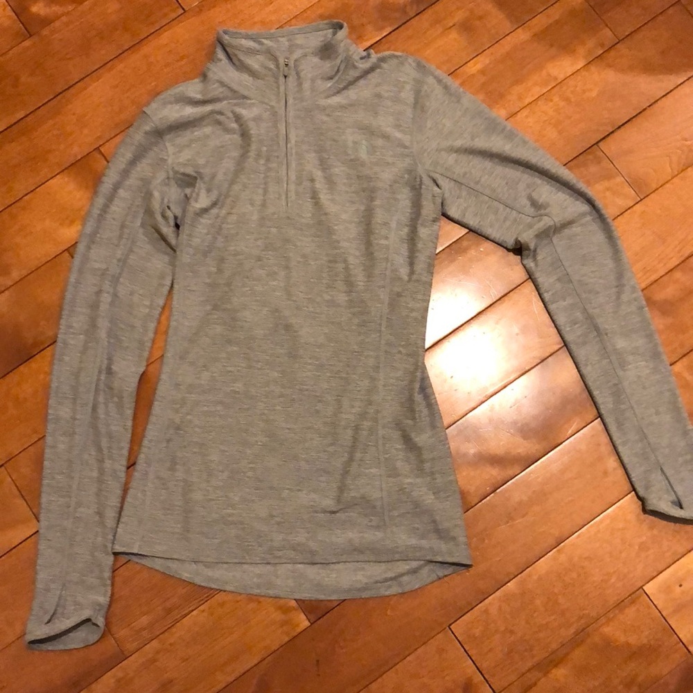 Long zip neck North Face